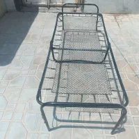 تخت فنری تک نفره تاشو