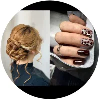 شینیون و کاشت ناخن با بهترین متریال