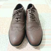 کفش مجلسی سایز ۴۲ قهوه‌ای سوخته