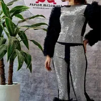 ست بادی و شلوار*سنگ دوزی*مجلسی*مهمانی|لباس|شیراز, ارم|دیوار