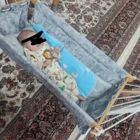 گهواره بانوج چوبی و فلزی با قیمت تولید
