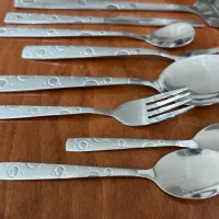 سرویس قاشق و چنگال شش نفره|ظروف سرو و پذیرایی|تهران, آبشار|دیوار