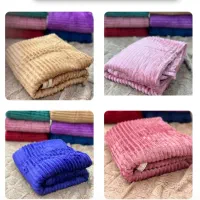 پتو کرکره ای ۲ نفره وارداتی حاشیه نوار دوز