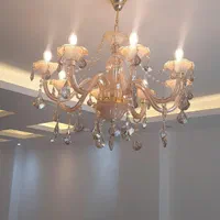 لوستر مجلسی|لوستر و چراغ آویز|دزفول, |دیوار