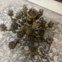 لوستر برنجی|لوستر و چراغ آویز|اصفهان, رزمندگان|دیوار