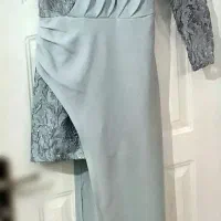 پیراهن مجلسی کارشده مزونی