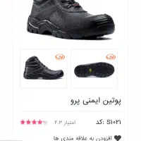 کفش ایمنی ارک سایز ۴۰ نو ۵۰۰ زیر فی|کیف، کفش، کمربند|اصفهان, خانه اصفهان|دیوار