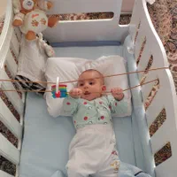 تخت خواب کنار مادر|تخت و صندلی بچه|آستانه اشرفیه, |دیوار
