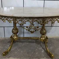 میز وعسلی جنس برنز