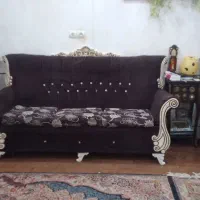 مبل سالم بدون پارگی و زدگی و با میز عسلی|مبلمان خانگی و میز عسلی|دزفول, |دیوار