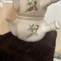 کتری و قوری سرامیکی ژاپنی عتیقه|کلکسیون اشیاء عتیقه|شیراز, قدوسی غربی|دیوار