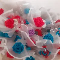 گل روبانی تک شاخه قیمت مناسب برای مناسبتا