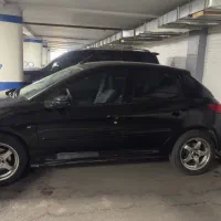 207 مدل ۱۴۰۰ سقف فلز|خودرو سواری و وانت|تهران, جماران (نیاوران)|دیوار