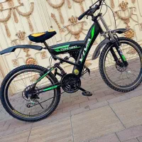 دوچرخه 24 دنده ای فنری دیسکی|دوچرخه، اسکیت، اسکوتر|تهران, شهرک شریفی|دیوار