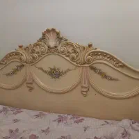 سرویس خواب دونفره تمام جوب و نقاشی شده