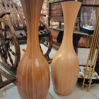 بورس انواع گلدان چوبی،شیشه ای