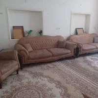مبل در حد نو قیمتی|مبلمان خانگی و میز عسلی|شیراز, شیشه‌گری|دیوار