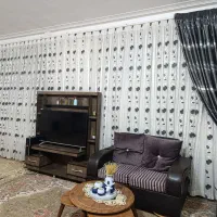 پرده پذیرایی همراه با چوب پرده اتومات