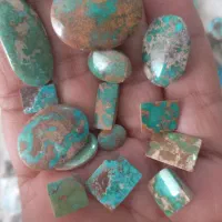 نگین آماده فیروزه،عقیق،باباقوری