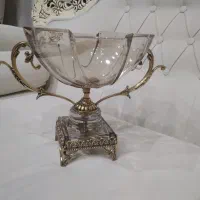 سرویس کامل پذیرایی 4تیکه برنجی اصل (بِرَند)