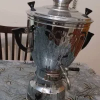 سماور گازی استیل قدیمی تعاون 5 لیتری در حد نو|سماور، چای‌ساز، قهوه‌ساز|تهران, پونک|دیوار