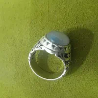 انگشتر عقیق کبود