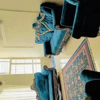 مبل 7نفره کارکرده با گاز نو|مبلمان خانگی و میز عسلی|شیراز, قدوسی شرقی|دیوار