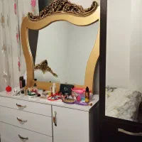 تخت دونفره باتشک|تخت و سرویس خواب|ساوه, |دیوار