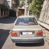 پراید دوگانه سوز مدل ۸۷ رنگ بژ