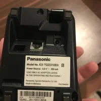 دو عدد تلفن بیسیم پاناسونیک اصل نیاز به تعمیر