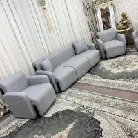 مبل هشت نفره راحتی نو آکبند مناسب جهیزیه