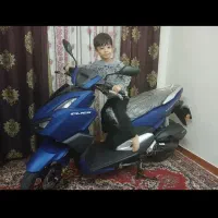 موتور کلیک ۱۷۰ در حد صفر معاوضه با ماشین هم قیمت|موتورسیکلت|اهواز, گلستان|دیوار