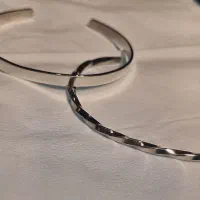 فروش انواع  بنگل نقره با کمترین اجرت