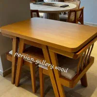 میز ناهارخوری وصندلی اِچ سبک ترندمینیمال بارنگبندی|میز و صندلی غذاخوری|تهران, جوانمردان (اندیشه)|دیوار