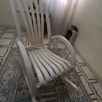 صندلی راک بزرگ رنگ سفید