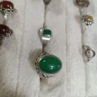 انگشتر نقره و فدیوم