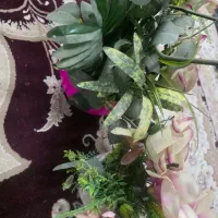 گلدان زیبا مصنوعی|گل مصنوعی|چمران, |دیوار