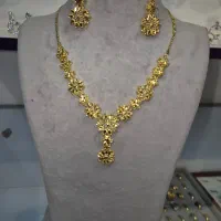 نیم ست آب طلا زنانه|جواهرات|کرج, المهدی|دیوار