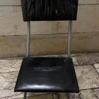 صندلی تاشو سه تا  و صندلی چرخدار بزرگ