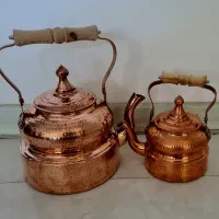 کتری و قوری مسی کاملا نونو