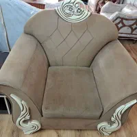 مبل ۷ نفره و میز ناهارخوری ۴ نفره|مبلمان خانگی و میز عسلی|قزوین, |دیوار