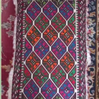 پشتی بلوچی بافت پشمی قدیمی ولی بدون استفاده