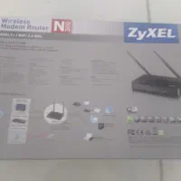 مودم  adsl وایرلس zyxel دو آنتنه|مودم و تجهیزات شبکه|سنندج, |دیوار