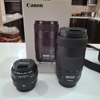 مجموعه کامل دوربین کنونCanon 850D آک و اوریجینال|دوربین عکاسی و فیلم‌برداری|تهران, شهرک غرب|دیوار