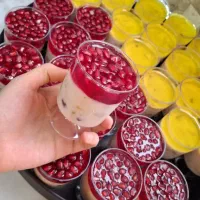 ژله و کاسترد فله ایی