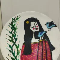 تابلو و بشقاب سفالی|تابلو، نقاشی، عکس|یاسوج, |دیوار