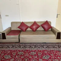 مبل ۷نفره چرمی در حد نو