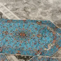 ترمه رو میزی سه تیکه