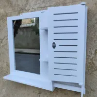 نظافتی اینه کمدی جادستمالی طبقاتی پیوی سی شلف ضداب|لوازم نظافت|مشهد, مقدم|دیوار