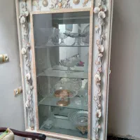 سرویس کمد وبوفه و آینه فرفوژه و چوب